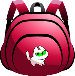Basic Red Backpack