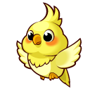 Yellow Cockatiel