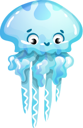 Blue Jellofish