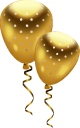 Balloons - Golden